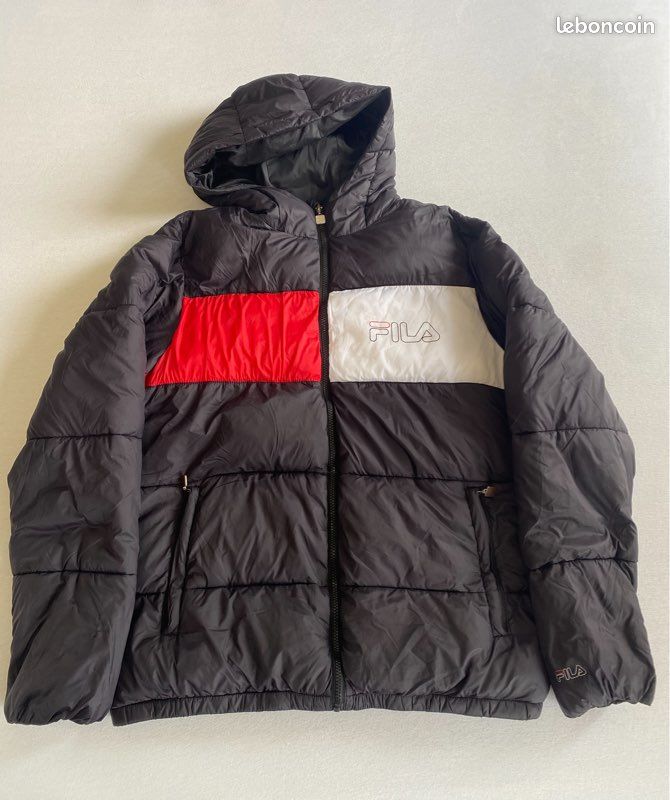 Doudoune Homme Doudoune Noir Fila Doudoune Bensheim Fila La Redoute