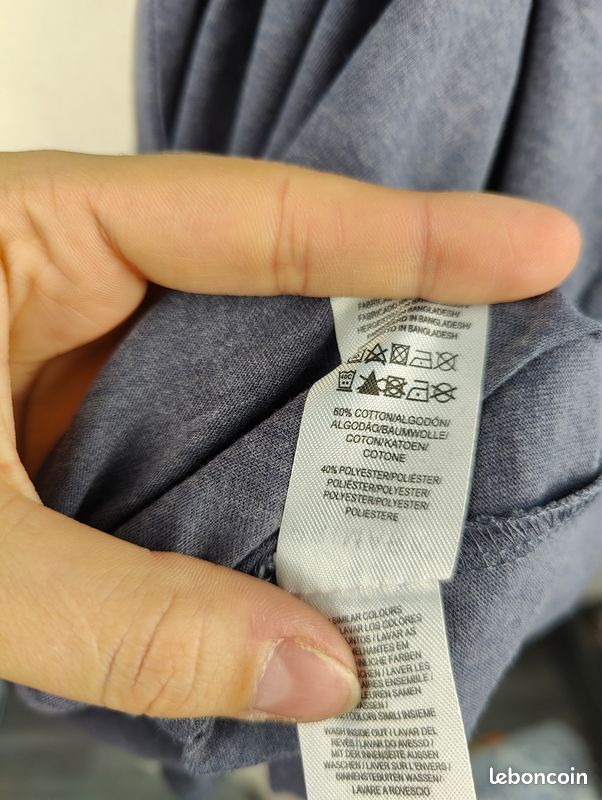 T-shirt Primark – bleu gris - neuf - Taille XL (image 5)