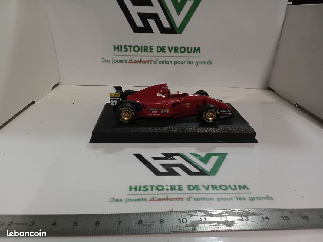 PRESSE ALTAYA IXO FABBRI Ferrari 412 T2 #27 1995 Jean Alesi 1/43 PRESSE ALTAYA IXO FABBRI Ferrari 412 T2 #27 1995 Jean Alesi 1/43