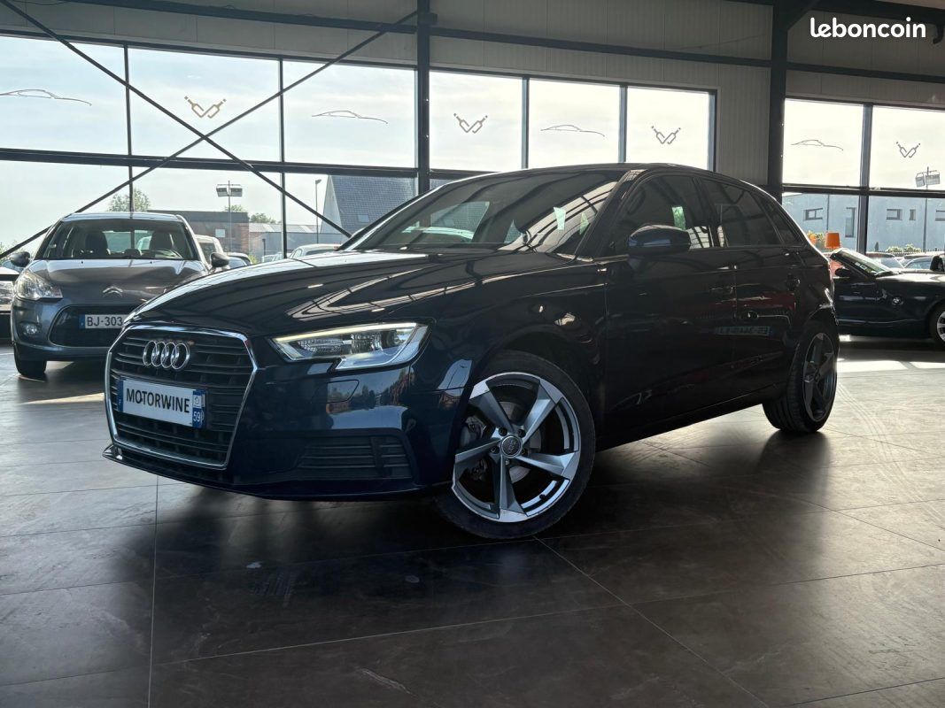 🔹 AUDI A3 SPORTBACK 1.6 TDI 116 CH DESIGN S TRONIC 7 - 🛞 Jantes Rotor 18 pouces - Garantie (image 1)