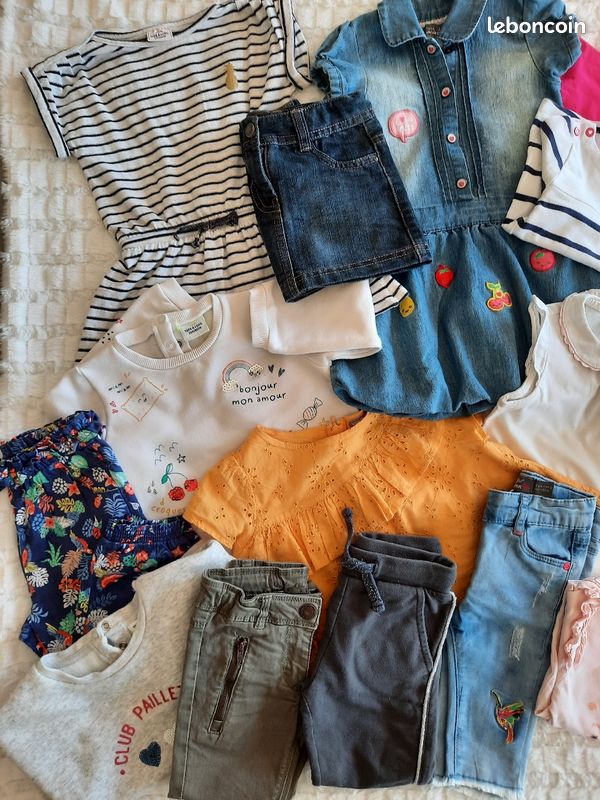 Lot vêtements fille 2 ans (image 2)