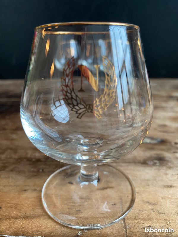 LUMINARC 6 VERRES À COGNAC NAPOLÉON CRISTALLERIE D'ARQUES NEUFS VINTAGE