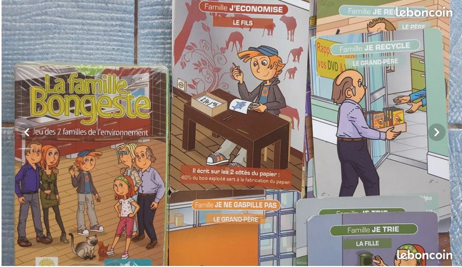 Jeu de 7 familles "bongeste" (image 3)