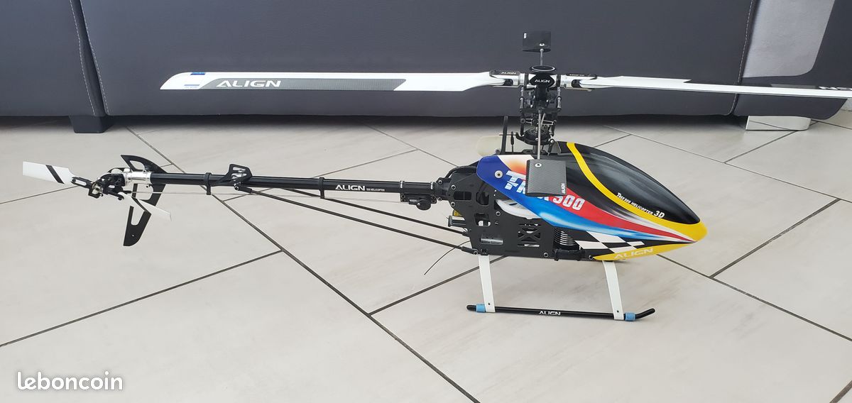 Jeu De Patins D'atterrissage 500 ESP PRO - Pour Hélicoptère Align Trex 500 - Métal Et Plastique - Pièce Détachée RC