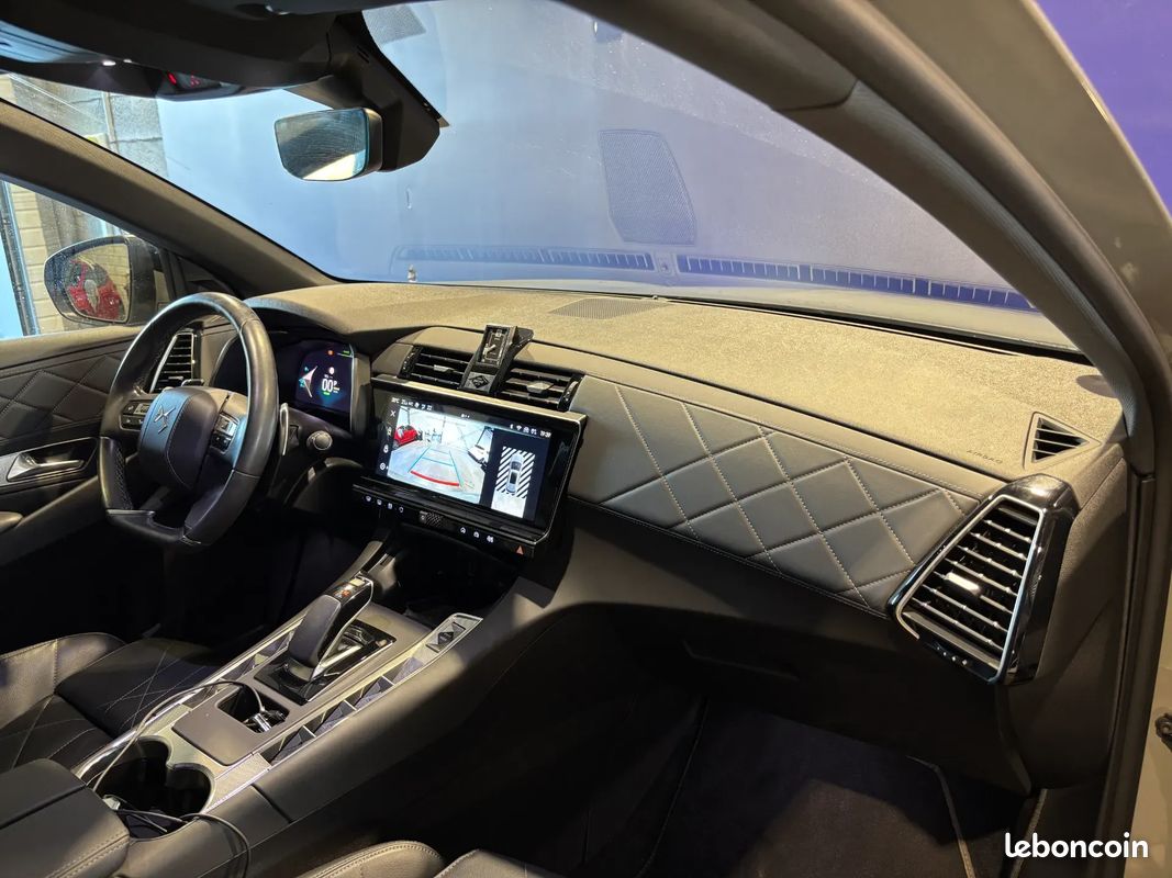 DS DS 7 E-TENSE 225ch Bastille - Origine France / CarPlay / Suivi complet / Caméra 360° / Hayon électrique et main libre / Keyless Go / Gris Laqué / Pack Drive Assist (image 21)