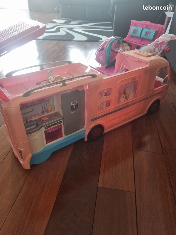 Avion de barbie +camping car (image 3)