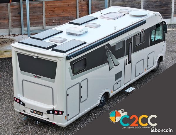 CAMPING-CAR FRANKIA I 8400 GD PLATIN _ 6 Cylindres 3L 190 cv _ Vérins _ suspensions pneumatiques AR _ Attelage _ Clim ...etc (image 2)