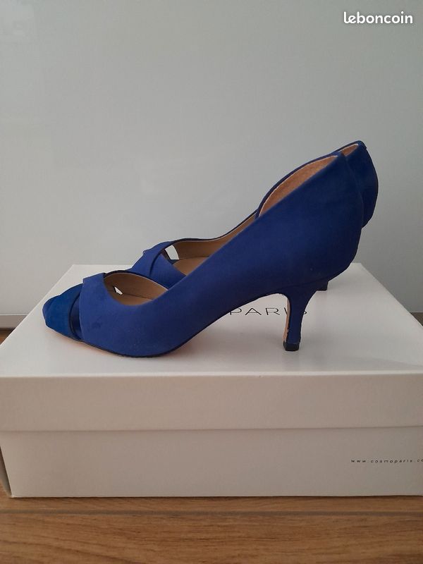 Escarpins bleu (image 2)
