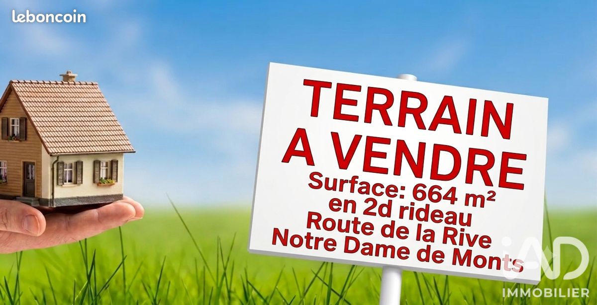 Terrain 664 m² · à Notre-Dame-de-Monts · 664 m² · 90 000 €
