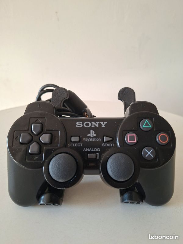 Manette Dualshock 2 officiel pour console Playstation 2 - ps2 / en bon état (image 1)
