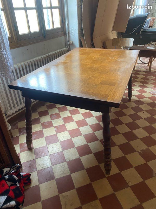 Table bois ancienne (image 3)
