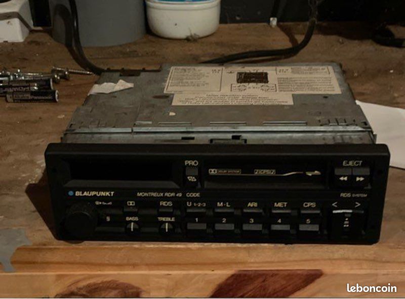 Autoradio Blaupunkt Montreux RDR 49 (image 1)