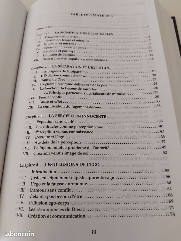 Livre : Un cours en Miracles (image 3)