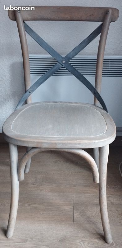 Lot de 4 chaises en bois Pomax (image 1)