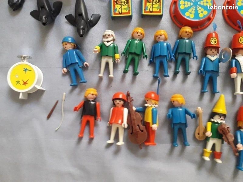 Playmobil cirque rouge vintage avec boite (image 7)