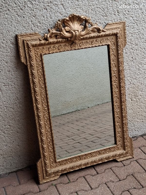 Miroir époque Napoléon III (image 1)