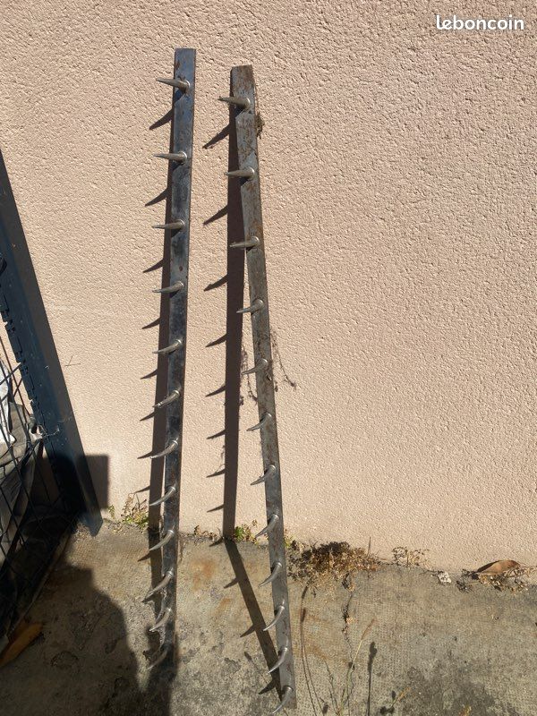 Anciennes barre de boucher crochet (image 1)