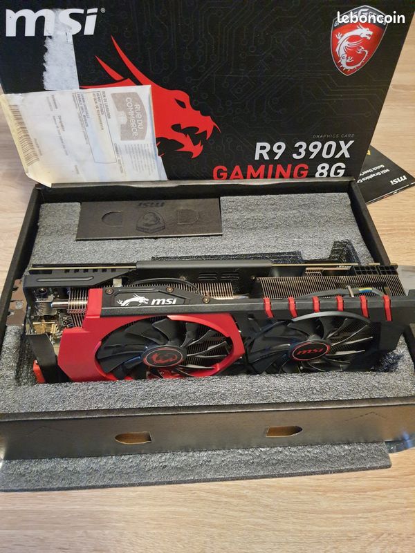 Carte graphique MSI R9 390 GAMING 8G - Ordinateurs