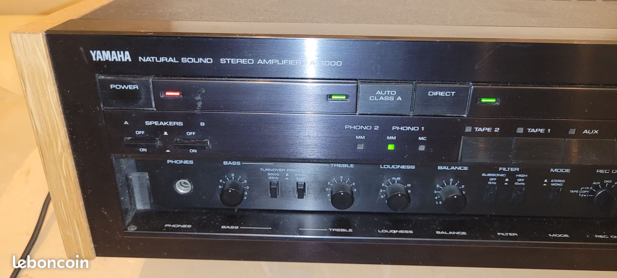 YAMAHA CA-800II AMPLIFICATEUR intégré MM MC préampli phono 60 W d