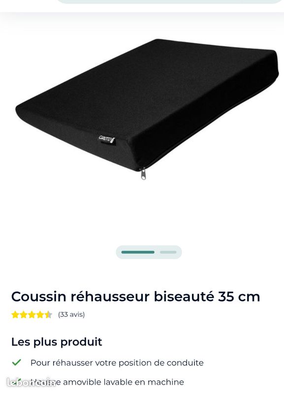 AVENLI Coussin De Réhausseur Rempli D'Eau Pour Spa Whirlpool - Confort Ergonomique 50 X 35 X 11 Cm