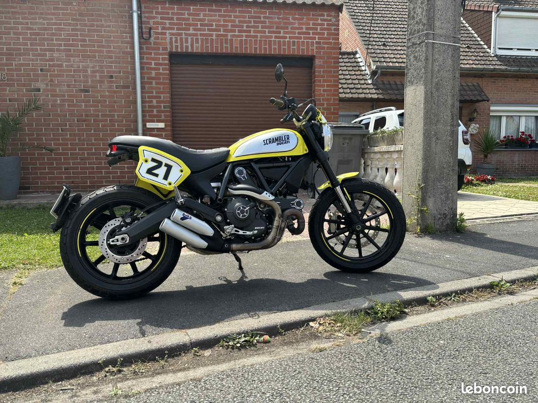 Motorcycle Scrambler Flat Track Scrambler Motorcycle Ducati