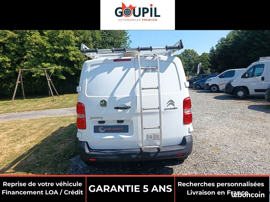 Citroën Jumpy Fg 1.5L BLUEHDI 120 CH CLUB/ GALERIE + ECHELLE LOA 48 MOIS 332 HT (image 8)