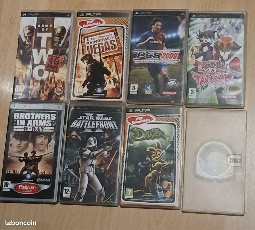 Lot De Jeux PSP - Occasion, état Correct, Pour Console Sony PSP