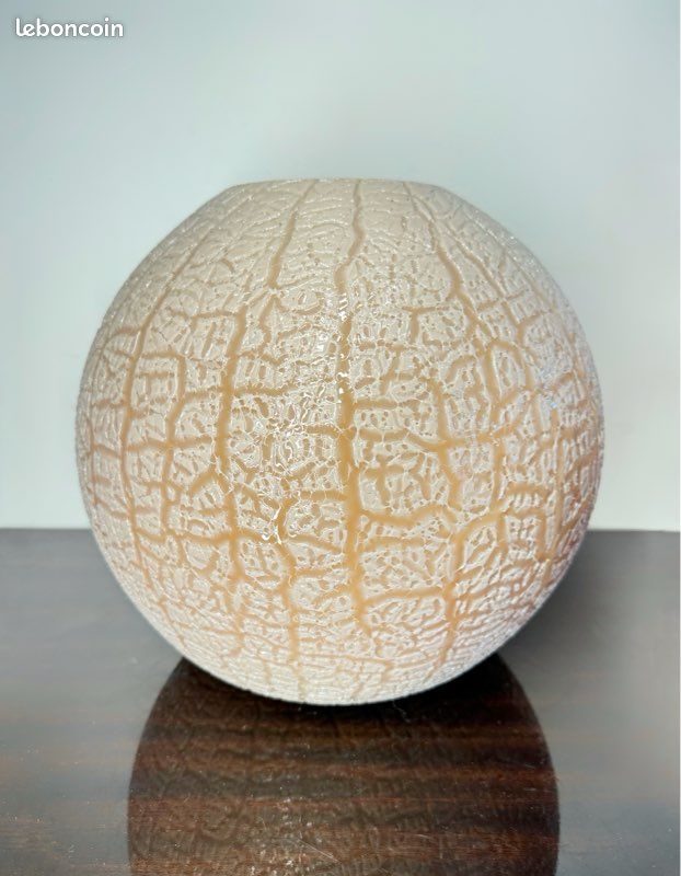 Grand vase Art Déco pâte de verre (image 1)