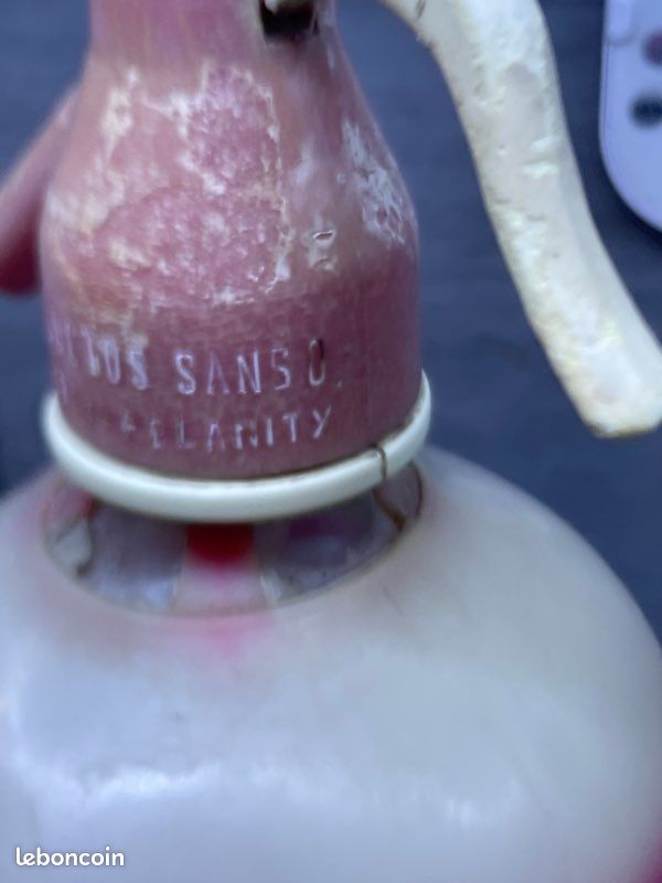 Ancienne bouteille à eau de seltz (image 3)