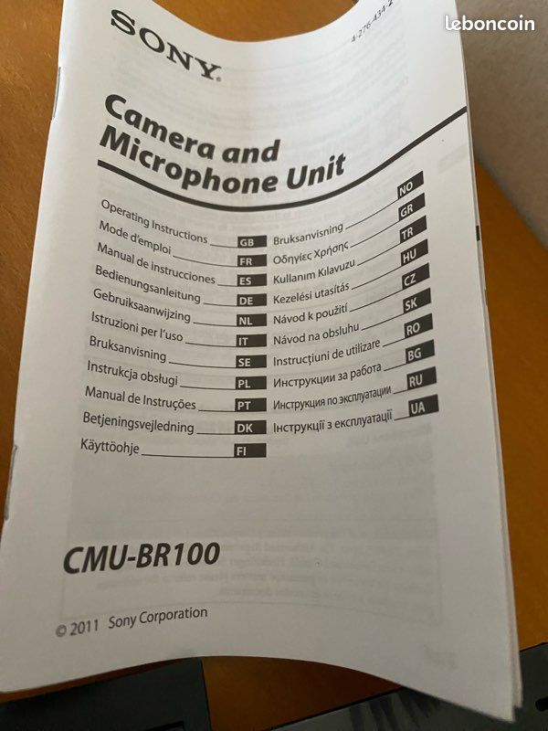 Caméra microphone Sony (image 5)