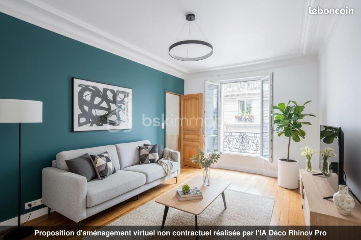 Appartement 3 pièces 62 m² · à Paris · 62 m² · 550 000 €