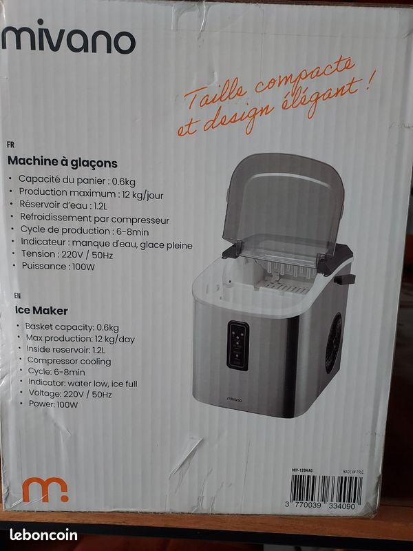 Machine à Glaçons, neuve (image 3)