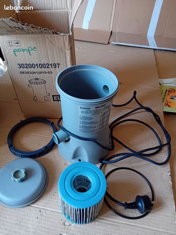 Pompe/filtre bestway flow clear a cartouche (image 1)