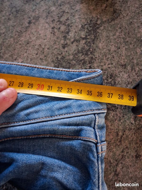 Jean slim taille 36 gémo (image 4)