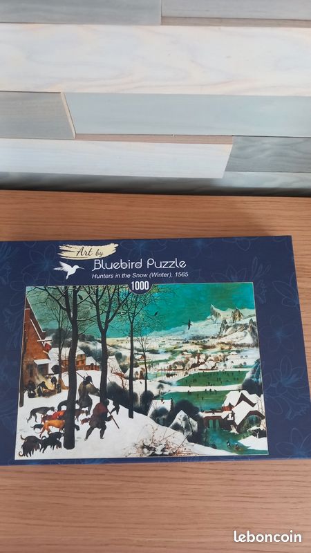 Puzzle BRUEGEL 1000 Le vieux chasseur dans la neige (image 2)