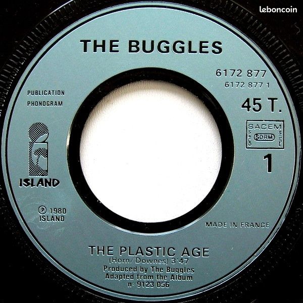 ♥🎼45t🇬🇧 Buggles (The Plastic Age) ✸ 1980 (image 4)