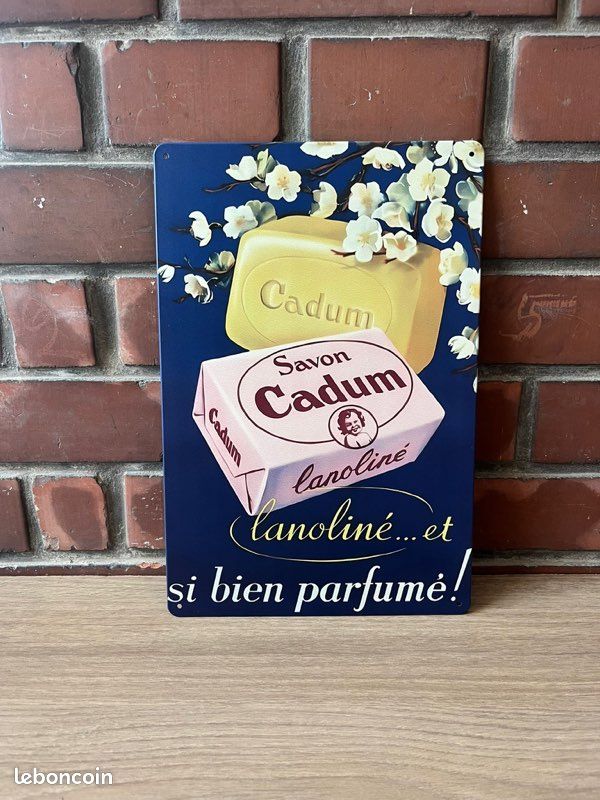 plaque émaillée savon CADUM | eBay