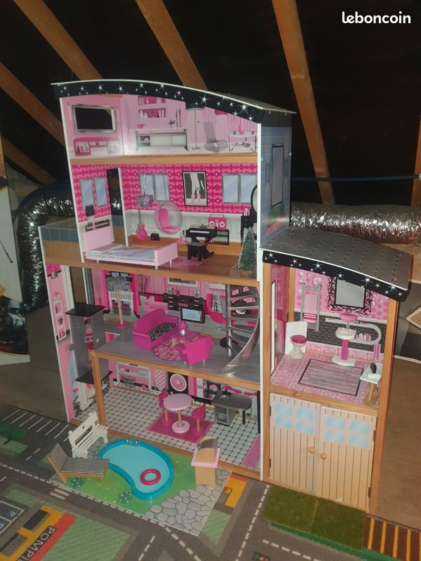 Maison Manoir Sparkle kidkraft Barbie Jeux Jouets