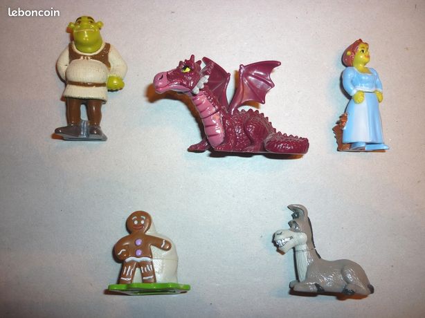 Ancienne Figurine Shrek 3ème - Kinder Surprise 2007 - Édition Limitée Ferrero
