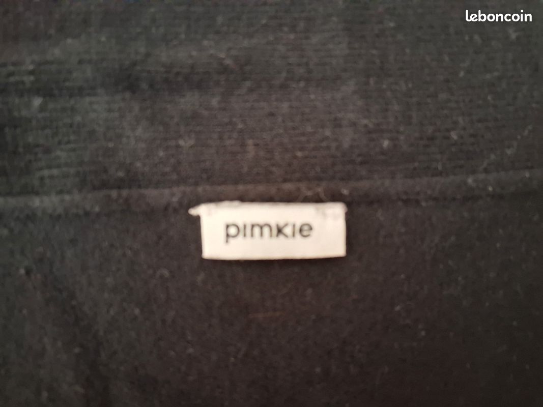 Veste fine longue 78 cms noire très jolies poches Pimkie taille M (image 4)