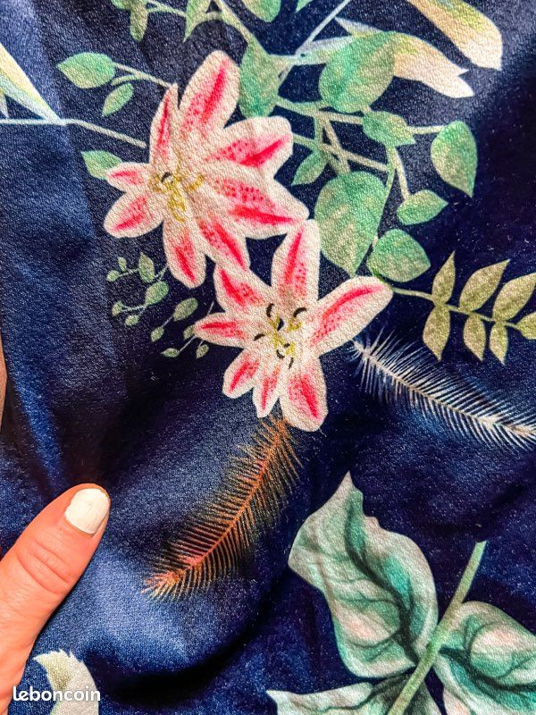 Combinaison pantalon navy florale (image 3)