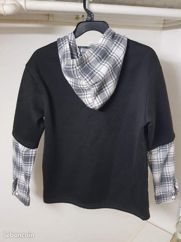 Sweat à capuche Enfant Shein (Taille 13-14ans) (image 2)