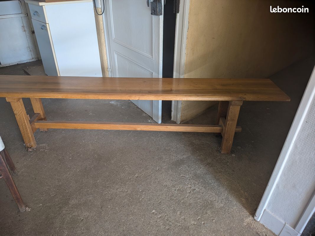 Banc en chêne (image 1)