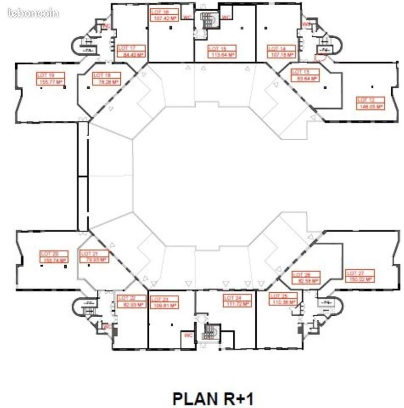 Bureaux 106 m² (image 14)