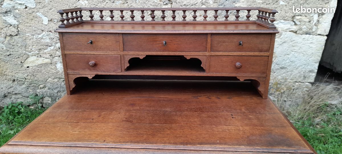 Bureau 1900 chêne (image 4)