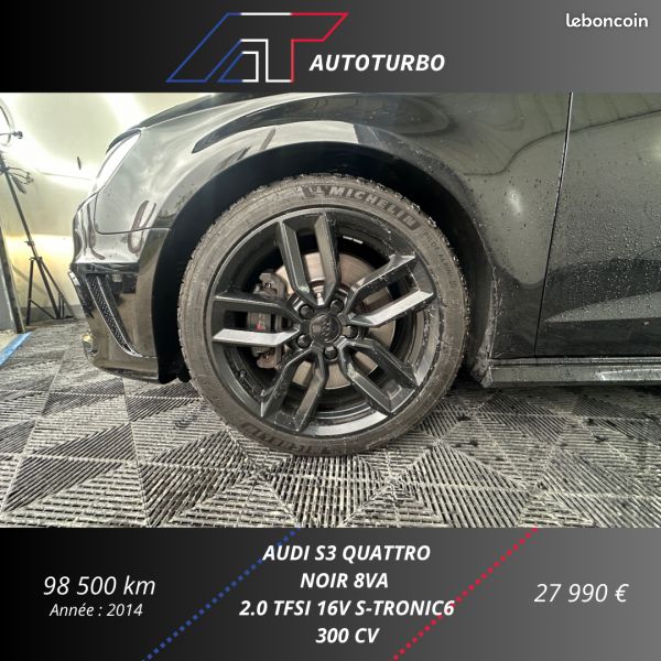 Audi S3 SPORTBACK 2.0 TFSI 300CH Garantie 12 mois QUATTRO S TRONIC 6 (image 18)