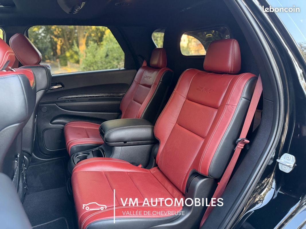 Durango SRT V8 6.4L 392 | TVA récupérable - CG 4 places CTTE | EN STOCK - Français - 1ère Main - Pack Attelage - Très rare - Suivi complet Dodge (image 16)