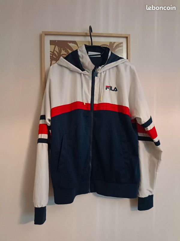 Vêtements Coupe Vent Fila Fille Veste Fila Xs Coupe-vent Fila