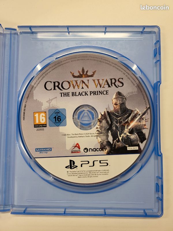Crown wars " the black prince " PS5 (image 2)