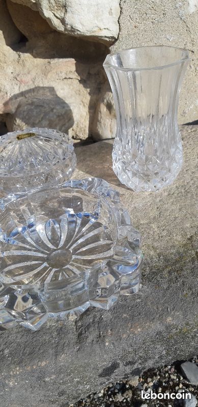 Ensemble objets cristal (image 4)